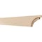 Ekena Millwork 2in. W x 6in. H x 36in. L Rivera Woodgrain TimberThane Rafter Tail, Primed Tan RFTUR02X06X36RIVRCPR - alternate 1